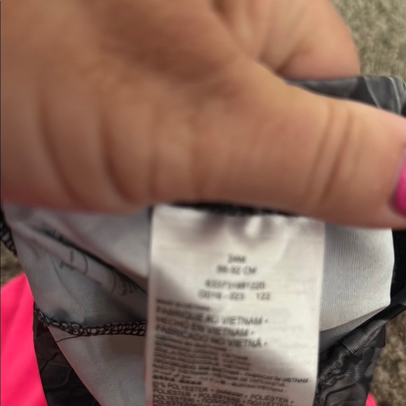 Baby Nike Pink Tank Top and Biker Shorts Set - Picture 4 of 4